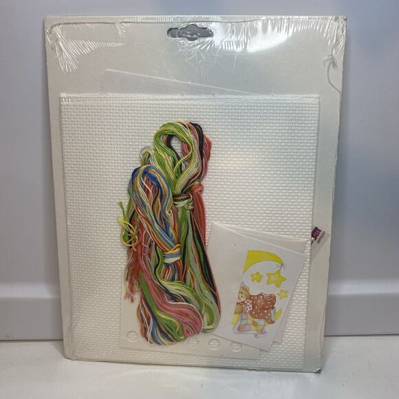 Janlynn Suzy's Zoo Witzy Birth Announcement Counted Cross Stitch Kit  11 " x 14" - Picture 5 of 5